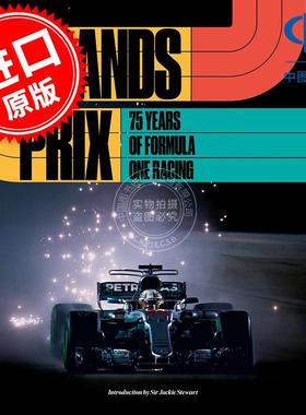 预售 大奖赛：一级方程式赛车75年历史 F1赛车 英文原版 Grands Prix: 75 Years of Formula One Racing
