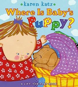 现货 躲猫猫书 英文原版 Where Is Baby＇s Puppy?纸板翻翻书 Karen Katz 卡伦卡茨 儿童启蒙英文学习 图画故事书0-3岁