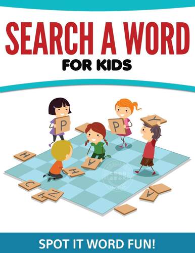 预售 按需印刷 Search A Word For Kids