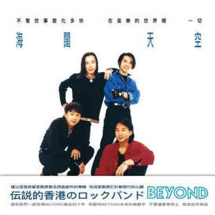 浅绿色胶版 海阔天空 Beyond乐队 1LP 中图音像