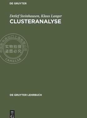 【预售 按需印刷】 Clusteranalyse