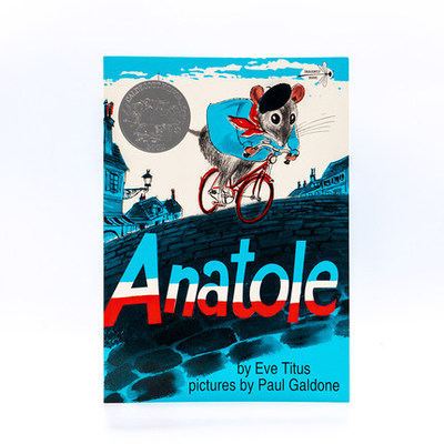 现货 英文原版 阿纳托尔 Anatole 凯迪克获奖绘本 绘本 Eve Titus 3-6岁英语启蒙读物 平装