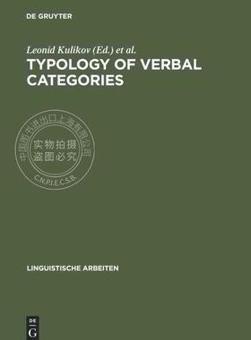 【预售 按需印刷】 Typology of Verbal Categories