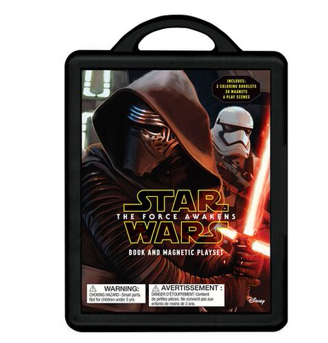 现货 原版 Star Wars The Force Awakens Magnetic Book Play Set