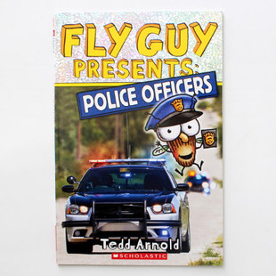现货 Fly Guy Presents: Police Officers 学乐小读者2级 苍蝇小子 警察 Scholastic Readers L2英文原版 7-12岁