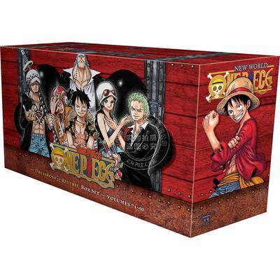 海贼王盒装4 第71-90册 尾田荣一郎 英文原版漫画 One Piece Box Set 4: Dressrosa to Reverie