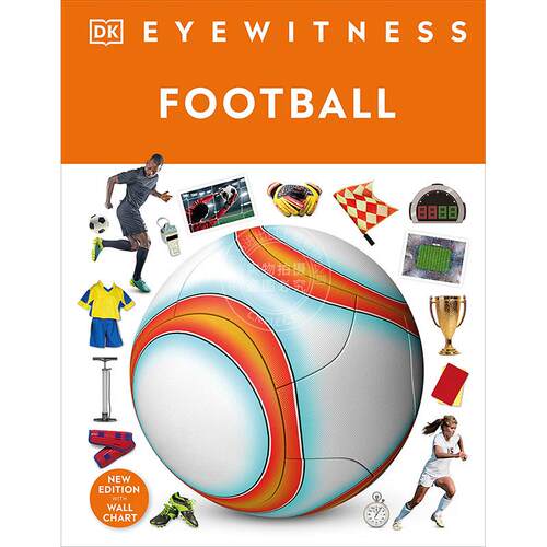 现货 足球 DK出版社 目击者系列 儿童科普系列 英文原版 Football (DK Eyewitness)