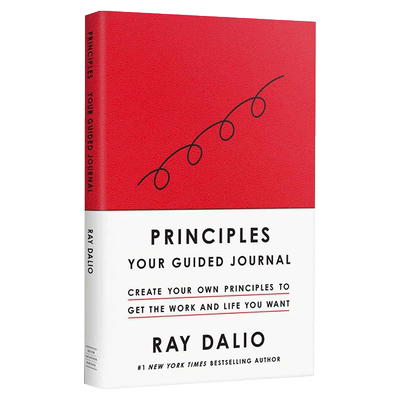 现货 原则 英文原版 Principles 生活与工作 你的个人指南 瑞·达利欧桥水基金的创始人 Your Guided Journal Life and Work书