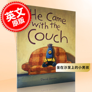 平装 the With Came 英文原版 Couch 坐在沙发上 小男孩 幽默英语学习 儿童启蒙绘本