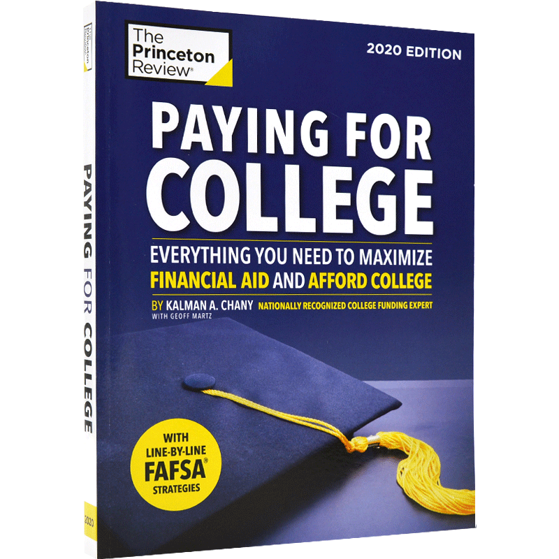 现货 大学费用支出指南 2020年版 英文原版 PAYING FOR COLLEGE 2020 经济援助申请指南 留学指南