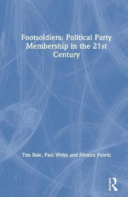 预售 按需印刷 Footsoldiers: Political Party Membership in the 21st Century