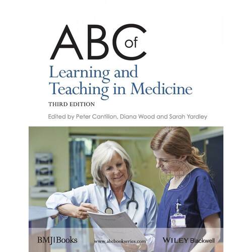 现货 医学教学 ABC Peter Cantillon 英文原版 ABC of Learning and Teaching in Medicine