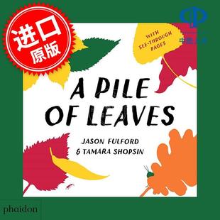 4岁 一堆树叶 儿童艺术启蒙绘本 Leaves Pile 英文原版