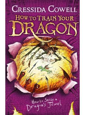 预售 驯龙高手10 如何夺取龙的珠宝 儿童文学小说 Cressida Cowell 英文原版 How to Train Your Dragon How to Seize a Dragon's