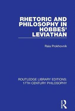 预售 按需印刷 Rhetoric and Philosophy in Hobbes  Leviathan