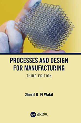 预售 按需印刷 Processes and Design for Manufacturing, Third Edition