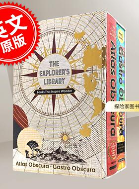 探险家图书馆:激发奇迹的书籍 英文原版 The Explorer's Library: Books That Inspire Wonder