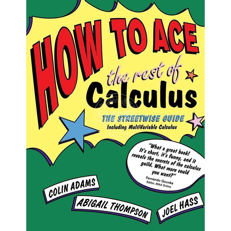 按需印刷  How to Ace the Rest of Calculus