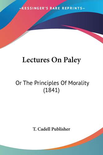 预售 按需印刷 Lectures On Paley