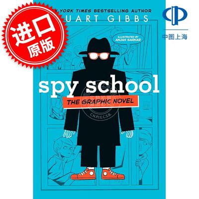 预售 菜鸟特工图像小说 特工学校系列 斯图亚特·吉布斯 儿童文学小说 Stuart Gibbs 英文原版 Spy School 8-12岁