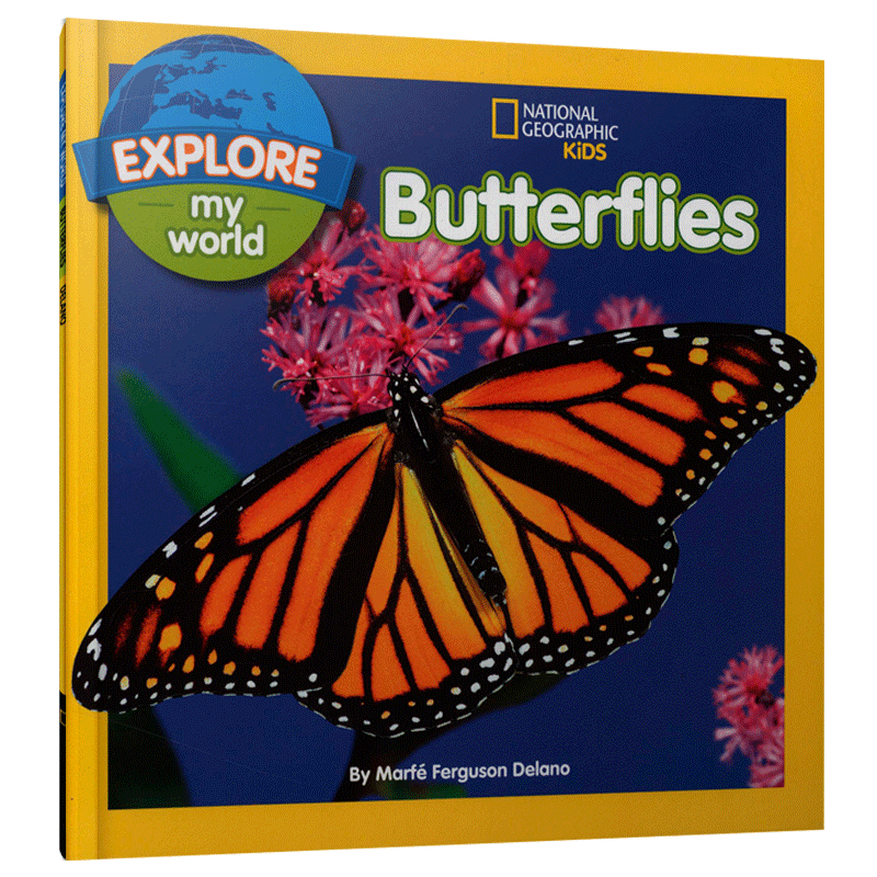 现货 国家地理 Explore My World Butterflies 国家地理分级阅读系列 儿童读物 绘本