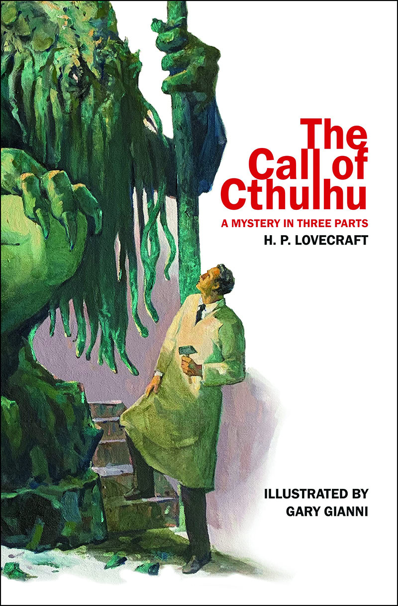 克苏鲁的呼唤 三个部分的谜团 英文原版 The Call of Cthulhu : A Mystery in Three Parts 洛夫克拉夫特恐怖小说 H.P. Lovecraft