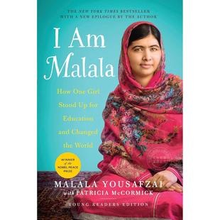 预售 我是马拉拉：一个女孩如何为教育挺身而出并改变世界 Malala Yousafzai 马拉拉·优素福·扎伊 英文原版 I Am Malala
