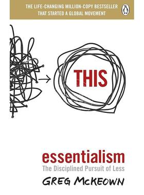 本质主义：对“少”的纪律性追求 Greg McKeown 英文原版 Essentialism: The Disciplined Pursuit of Less