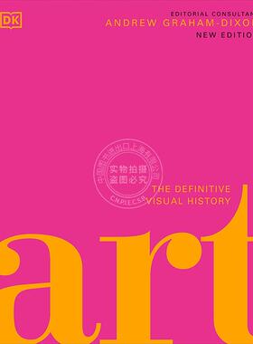 预售 DK艺术图解百科 世界名作全景导读 艺术作品时间线  英文原版 Art: The Definitive Visual Guide