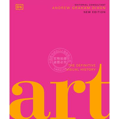 预售 DK艺术图解百科 世界名作全景导读 艺术作品时间线  英文原版 Art: The Definitive Visual Guide