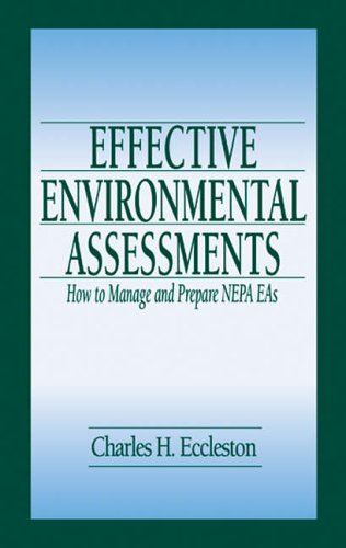 预售 按需印刷 Effective Environmental Assessments