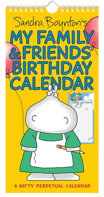 家庭朋友生日万年历 英文原版 My Family & Friends Birthday Perpetual Calendar
