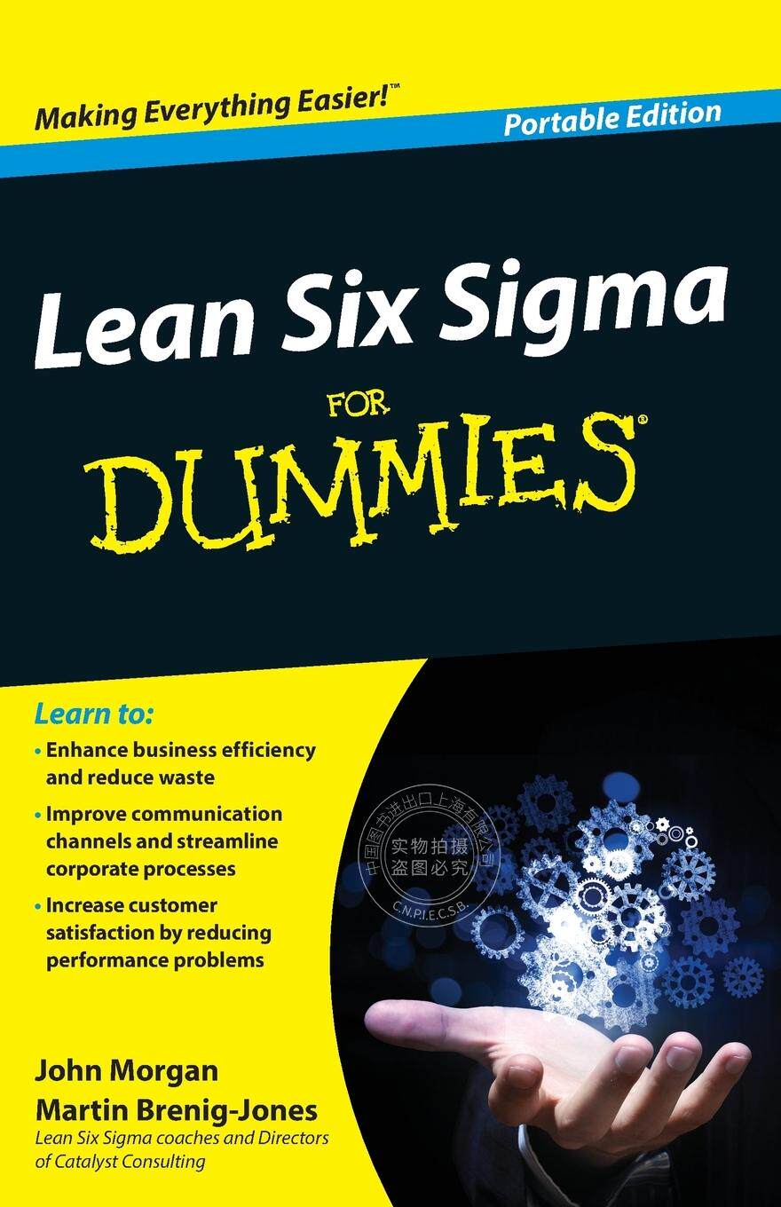 预售 按需印刷 Lean Six Sigma For Dummies