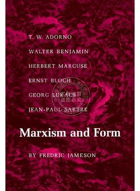 【预售 按需印刷】Marxism and Form20th-Century Dialectical Theories of Literature马克思主义与形式 英文原版
