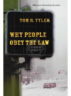 【预售 按需印刷】 Why People Obey the Law人们为什么遵守法律 英文原版普林斯顿