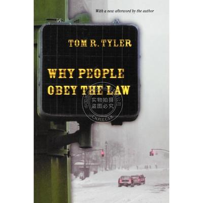 【预售 按需印刷】 Why People Obey the Law人们为什么遵守法律 英文原版普林斯顿