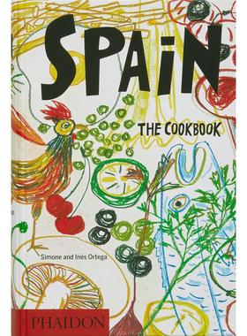 西班牙烹饪书 Spain The Cookbook 英文原版 Simone Ortega and Ines 美食