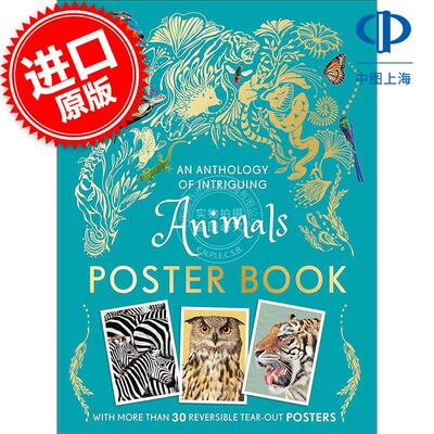 现货 DK有趣动物集海报书 儿童科普读物 英文原版 An Anthology of Intriguing Animals Poster Book 7+