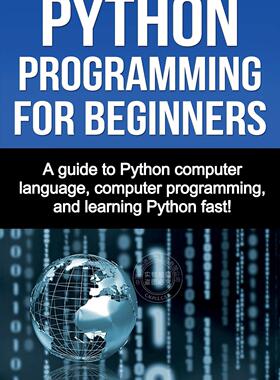 预售 按需印刷 Python Programming for Beginners