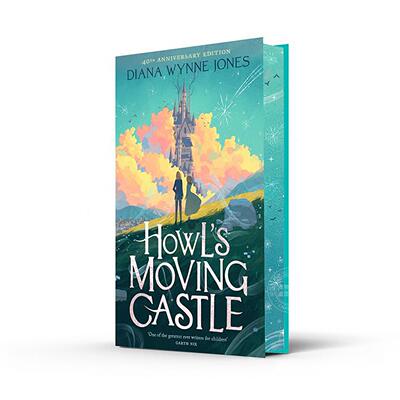 预售 哈尔的移动城堡 豪华精装刷边版 黛安娜·温尼·琼斯 Diana Wynne Jones Howl系列 英文原版 Howl’s Moving Castle 9-11岁