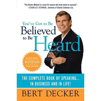 按需印刷  Youve Got to Be Believed to Be Heard