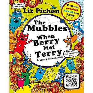 When 儿童读物 The 姆布尔斯：当贝瑞遇见特瑞 Berry Pichon Terry Liz 9岁 英文原版 Met Mubbles