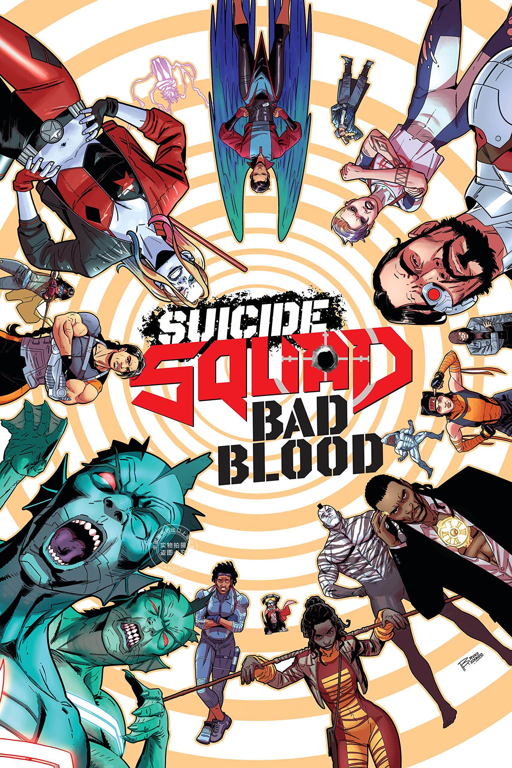 现货 自杀小队坏血英文原版Suicide Squad: Bad Blood DC Comics精装美漫 小丑女 哈莉奎因