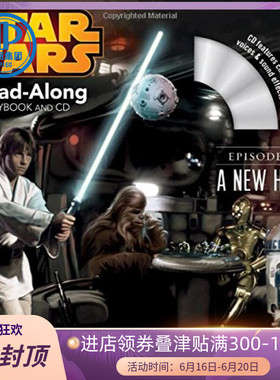 现货 Star Wars: A New Hope Read-Along Storybook a