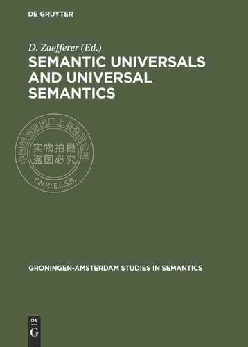 【预售 按需印刷】 Semantic Universals and Universal Semantics