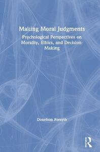 预售 按需印刷 Making Moral Judgments