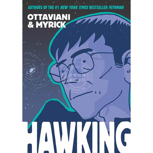 现货 霍金 Jim Ottaviani科学家自传漫画系列 英文原版 Hawking