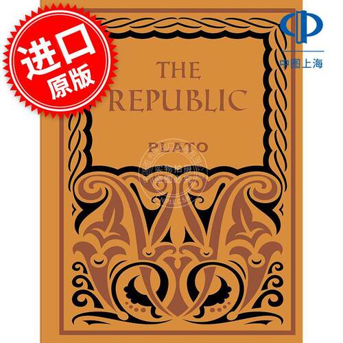 现货 理想国Chartwell豪华版 柏拉图 Plato 英文原版 The Republic(Chartwell Deluxe Editions)