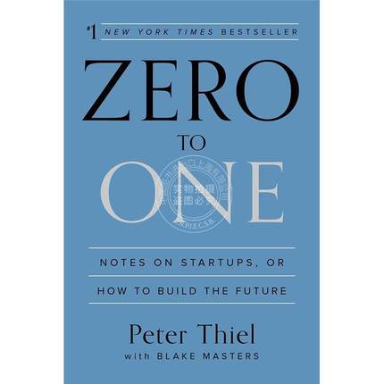 从0到1 开启商业与未来的秘密 精装版 彼得蒂尔硅谷新右翼 英文原版 Zero to One 从零到一 Peter Thiel 如何打造未来的创业笔记