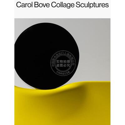 预售 卡罗尔・博夫：拼贴雕塑作品 艺术作品集 英文原版 Carol Bove: Collage Sculptures